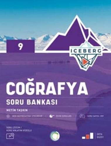 Okyanus Yayınları 9. Sınıf Coğrafya Iceberg Soru Bankası Metin Taşkın