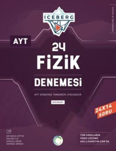 Okyanus Yayınları AYT Fizik 24 Denemesi Cem Özkurt