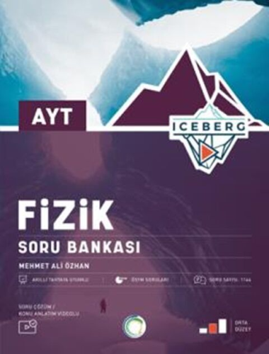 Okyanus Yayınları AYT Fizik Iceberg Soru Bankası Mehmet Ali Özhan