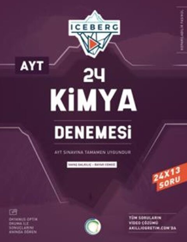 Okyanus Yayınları AYT Kimya 24 Denemesi Bayar Cengiz