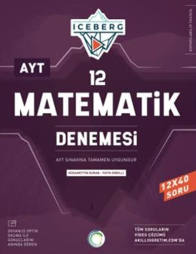 Okyanus Yayınları AYT Matematik 12 Denemesi Fatih Erbilli