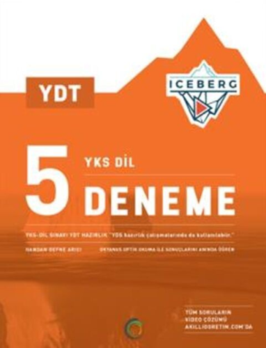 Okyanus Yayınları YDT YKS-DİL Iceberg 5 Deneme Video Çözümlü Handan De