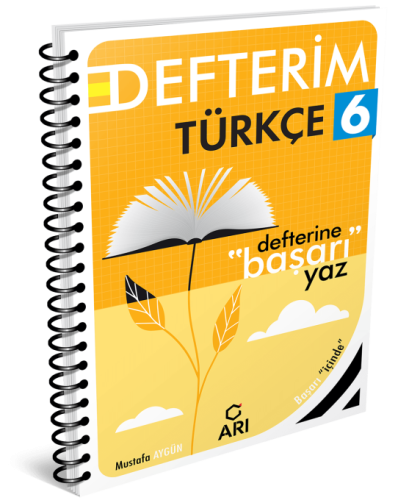 Arı Yayınları 6. Sınıf Türkçe Defterim Mustafa Aygün