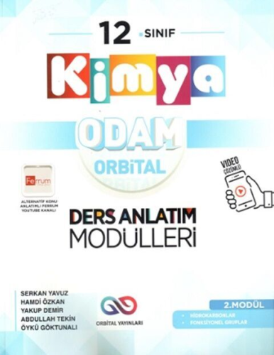 Orbital Yayınları 12. Sınıf Kimya Ders Anlatım Modülleri 2. Modül Hamd