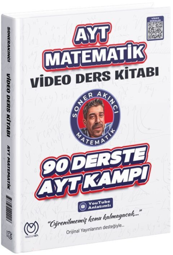 Orijinal Meta Yayınları AYT Matematik Video Ders Kitabı Soner Akıncı