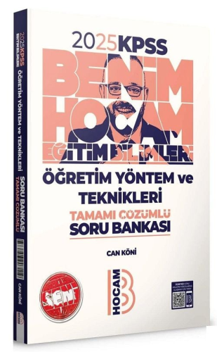 Benim Hocam Yayınları 2025 KPSS Eğitim Bilimleri Öğretim Yöntem ve Tek