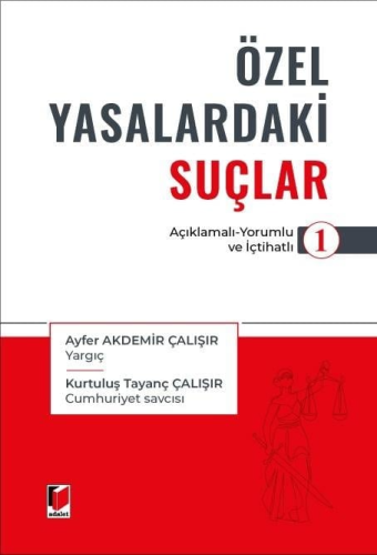 Özel Yasalardakı Suçlar -1 Ayfer Akdemir Çalışır