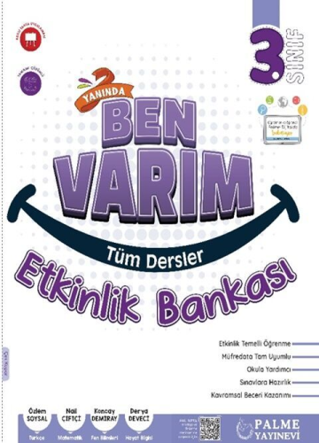 Palme Yayınları 3. Sınıf Tüm Dersler Ben Varım Etkinlik Bankası Nail Ç