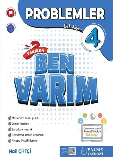 Palme Yayınları 4. Sınıf Problemler Ben Varım Soru Kitabı Nail Çiftçi