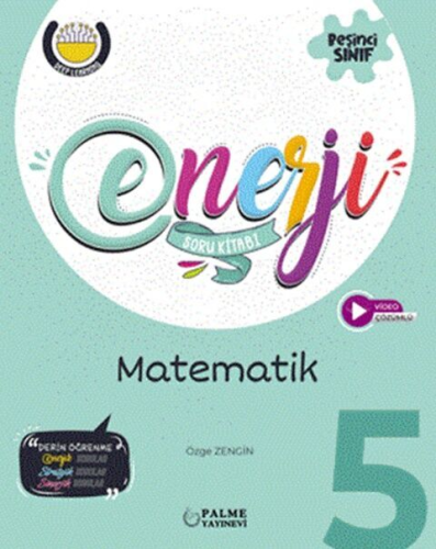 Palme Yayınları 5. Sınıf Matematik Enerji Soru Kitabı Özge Zengin