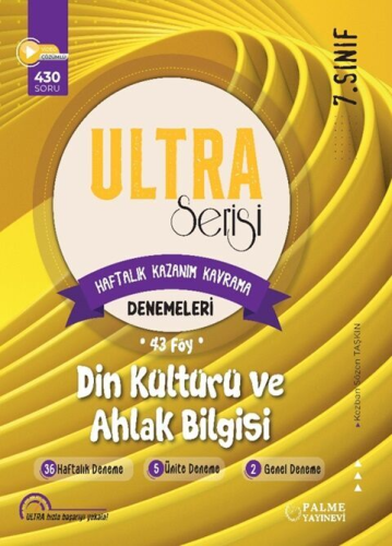 Palme Yayınları 7. Sınıf Din Kültürü Ve Ahlak Bilgisi Ultra Serisi Den