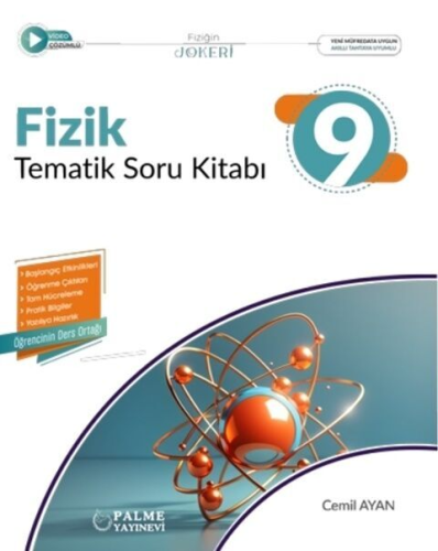 Palme Yayınları 9.Sınıf Fizik Tematik Soru Kitabı Cemil Ayan