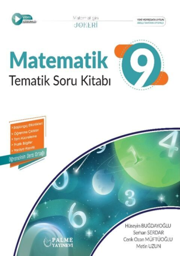 Palme Yayınları 9. Sınıf Matematik Tematik Soru Kitabı Hüseyin Buğdayo