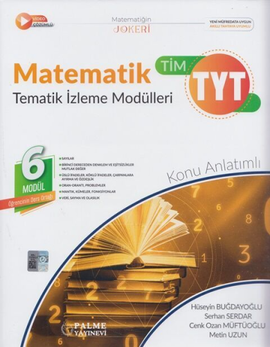 Palme Yayınları TYT Matematik TİM Tematik İzleme Modülleri Komisyon