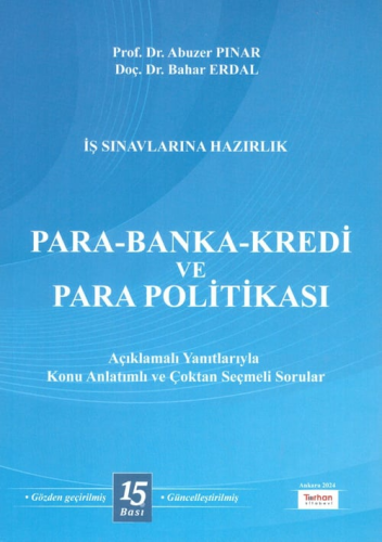 Para Banka Kredi ve Para Politikası Abuzer Pınar