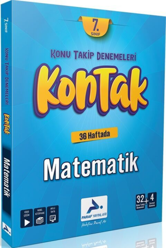 Paraf Yayınları 7. Sınıf Kontak Matematik Denemeleri Komisyon