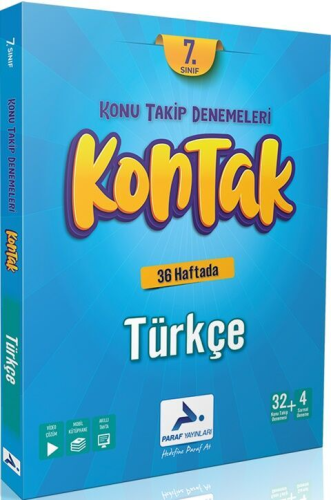 Paraf Yayınları 7. Sınıf Türkçe Kontak Denemeleri Komisyon