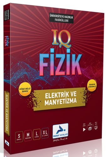 Paraf Yayınları IQ Fizik Elektrik ve Manyetizma Komisyon