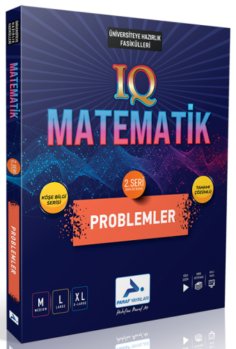 Paraf Yayınları IQ Matematik 2. Seri - Problemler Komisyon