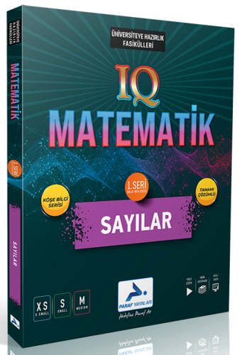 Paraf Yayınları IQ Matematik - 1. Seri - Sayılar Komisyon