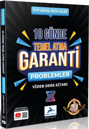 Paraf Yayınları TYT Problemler Z Takımı 10 Günde Temel Atma Garanti Vi