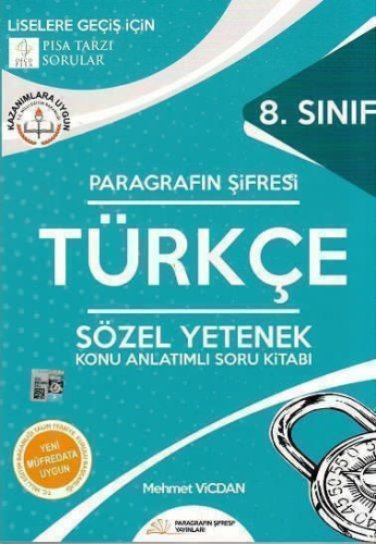 KAMPANYALI Paragrafın Şifresi 8.Sınıf Türkçe Sözel Yetenek Konu Anlatı