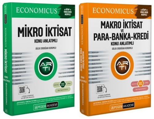 Pegem Yayınları Economicus Makro ve Mikro İktisat Konu Anlatım 2'li Se