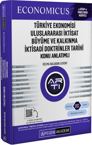 Pegem Yayınları KPSS A Grubu Economicus Türkiye Ekonomisi, Uluslararas