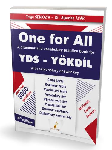 One For All A Grammar and Vocabulary Practice Book For YDS Tolga Şenka