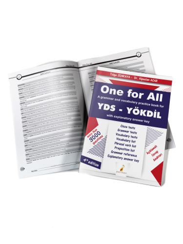 One For All A Grammar and Vocabulary Practice Book For YDS Tolga Şenka