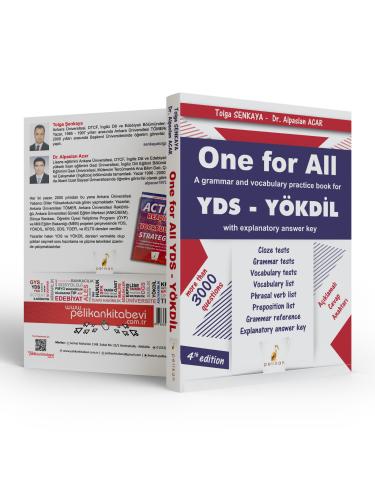 One For All A Grammar and Vocabulary Practice Book For YDS Tolga Şenka