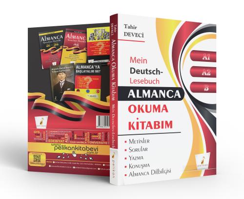 - Pelikan Yayınevi - KELEPİR Almanca Okuma Kitabım A1 - A2 - B Seviyes