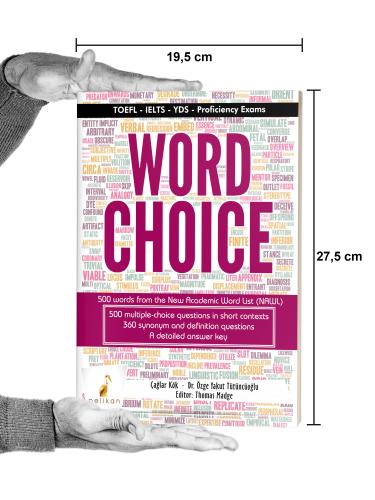 Word Choice TOEFL IELTS YDS Proficiency Exams Çağlar Kök