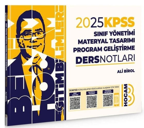 Benim Hocam Yayınları 2025 KPSS Eğitim Bilimleri Program Geliştirme, S