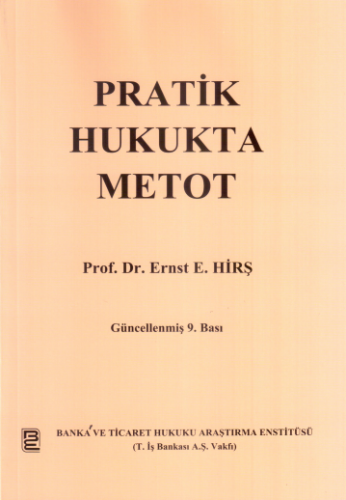 Pratik Hukukta Metot Ernst E. Hirş