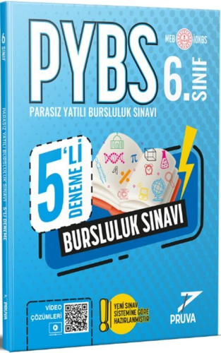 Pruva Akademi 6. Sınıf 5 li Bursluluk Denemeleri Komisyon