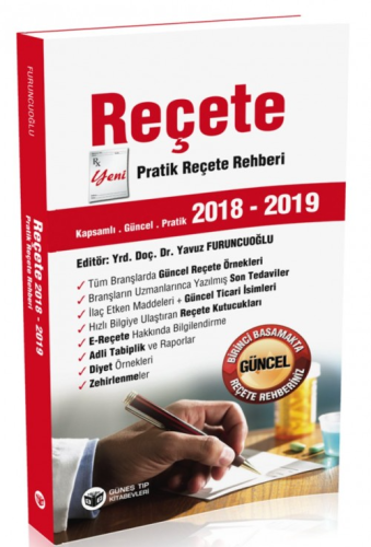 Pratik Reçete Rehberi 2018 Yavuz Furuncuoğlu