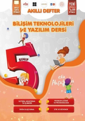 EFX Akademi Yayınları 5. Sınıf Bilişim Teknolojileri ve Yazılım Dersi 