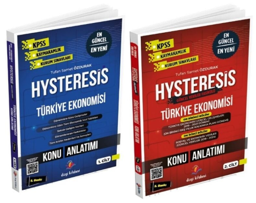 Dizgi Kitap Yayınları KPSS Kaymakamlık Türkiye Ekonomisi HYSTERESIS Ko