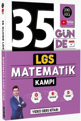 Şenol Hoca 35 Günde LGS Matematik Kampı Şenol Aydın