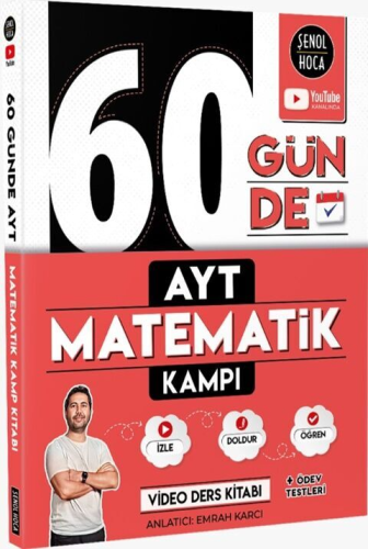 Şenol Hoca 60 Günde AYT Matematik Kampı Şenol Aydın