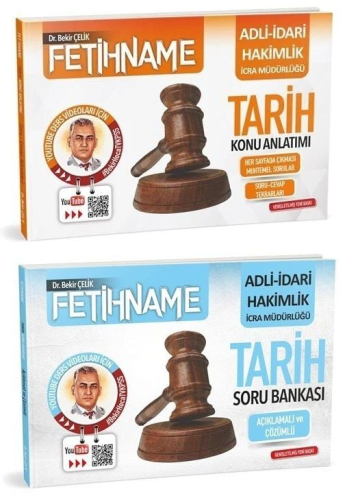 Bekir Çelik Adli İdari Hakimlik İcra Müdürlüğü FETİHNAME Tarih Konu ve