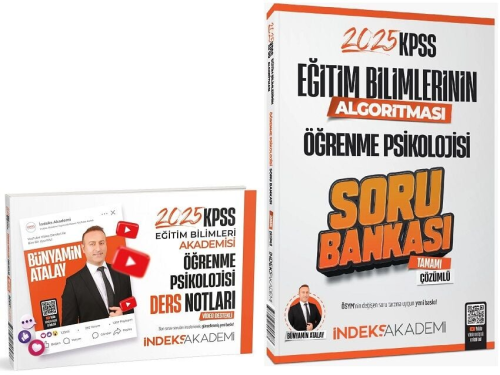 İndeks Akademi 2025 KPSS Eğitim Bilimleri Akademisi Öğrenme Psikolojis