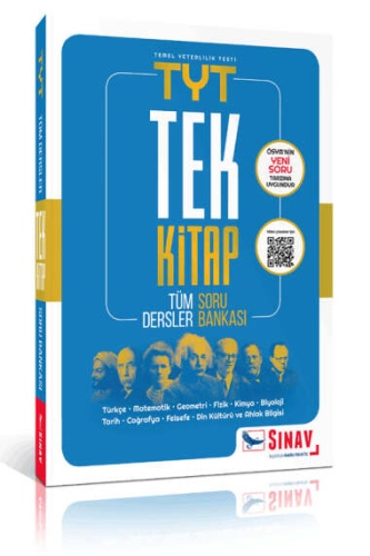 Sınav Yayınları TYT Tüm Dersler Tek Kitap Soru Bankası Komisyon