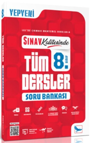 Sınav Yayınları 8. Sınıf LGS Tüm Dersler Sınav Kalitesinde Soru Bankas