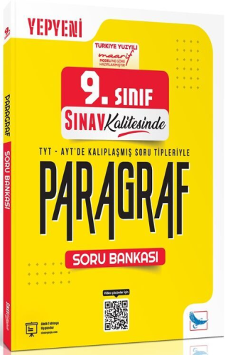 Sınav Yayınları 9. Sınıf Sınav Kalitesinde Paragraf Soru Bankası Komis