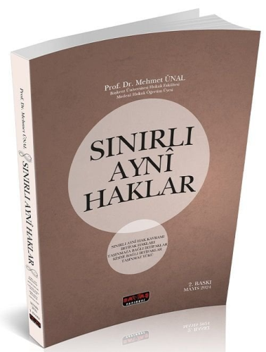 Sınırlı Ayni Haklar Mehmet Ünal