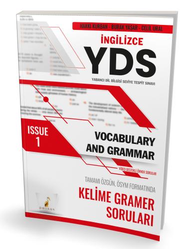 YDS İngilizce Vocabulary and Grammar Issue 1 Hakkı Kurban