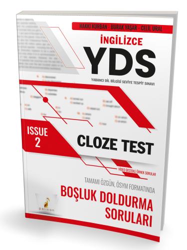 YDS İngilizce Cloze Test Issue 2 Hakkı Kurban