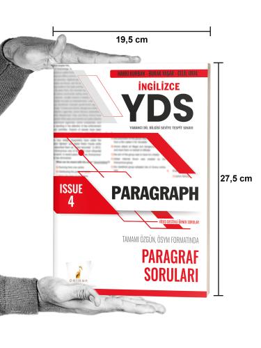 YDS İngilizce Paragraph Issue 4 Hakkı Kurban